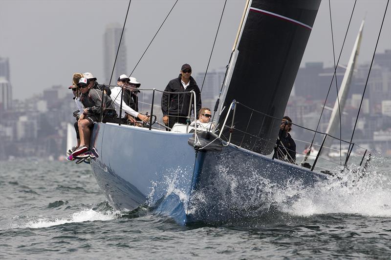 'Ichi Ban' leaving the Harbour on day 1 of the Cruising Yacht Club of Australia Trophy photo copyright Andrea Francolini / CYC taken at Cruising Yacht Club of Australia and featuring the IRC class