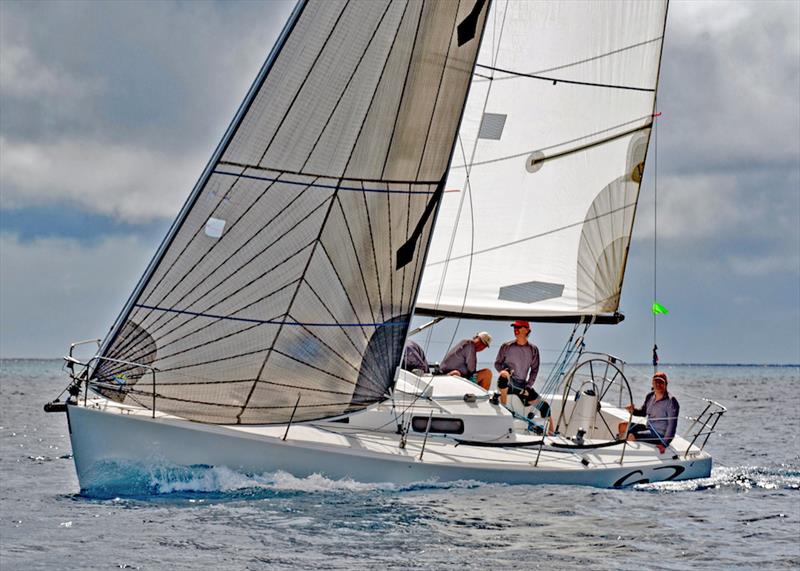 Whistler on day 1 of the 80th Mount Gay Round Barbados Series photo copyright Peter Marshall taken at Barbados Cruising Club and featuring the IRC class