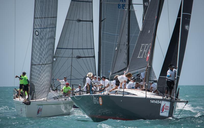 EFG Mandrake III's 2,2 scoreline today move them up the IRC One standings on day 3 of the 2016 Samui Regatta photo copyright Joyce Ravara taken at  and featuring the IRC class