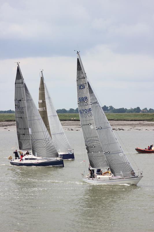 Crouch Yacht Club Clare Cup photo copyright Russ Cashel taken at Crouch Yacht Club and featuring the IRC class