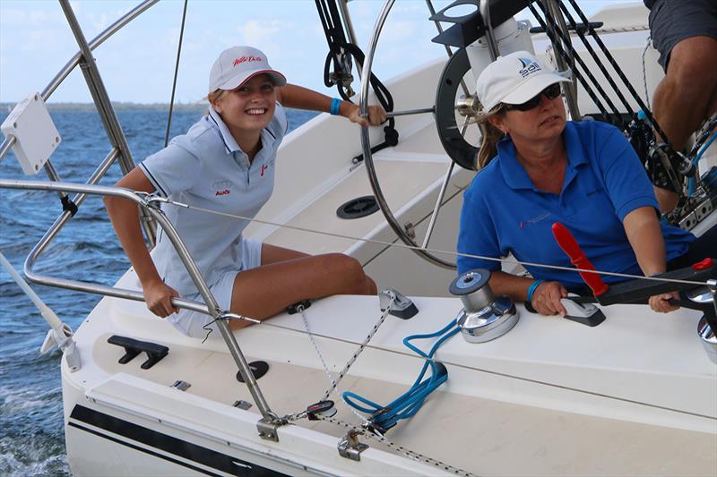 Jessica and Michelle Campbell Cipriani on day 2 at Sail Port Stephens photo copyright Mark Rothfield taken at Corlette Point Sailing Club and featuring the IRC class