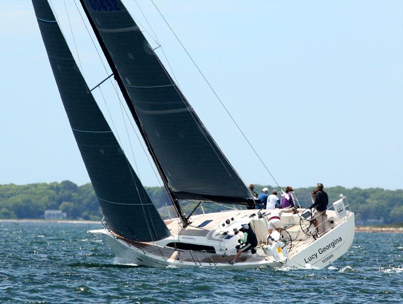‘Lucy Georgina', an XP44 skippered by Peter Bacon finished second at 13:09:48 EDT with an unofficial elapsed time of 5 days 14 minutes 48 seconds in the Marion Bermuda Race photo copyright SpectrumPhoto / Fran Grenon taken at Royal Hamilton Amateur Dinghy Club and featuring the IRC class