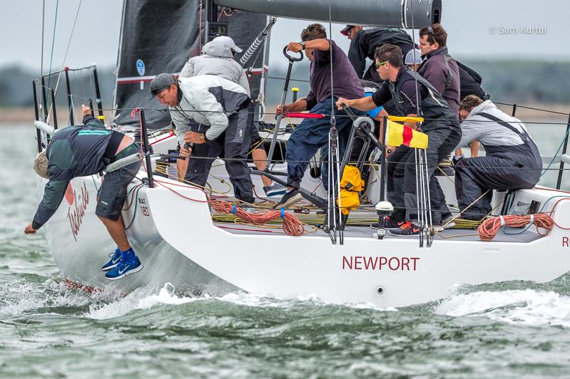 Day 1 of Lendy Cowes Week 2017 photo copyright Sam Kurtul / www.worldofthelens.co.uk taken at Cowes Combined Clubs and featuring the IRC class