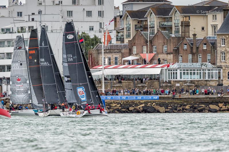 Day 1 of Lendy Cowes Week 2017 photo copyright Sam Kurtul / www.worldofthelens.co.uk taken at Cowes Combined Clubs and featuring the IRC class