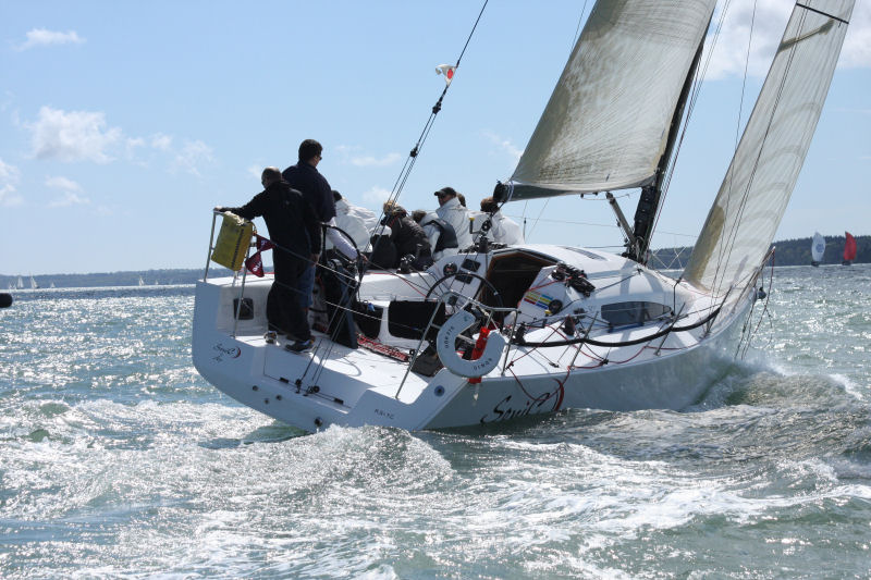 Classic conditions on day 6 of the Raymarine Warsash Spring Series photo copyright Eddie Mays taken at Warsash Sailing Club and featuring the IRC class