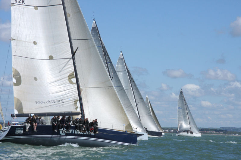 Classic conditions on day 6 of the Raymarine Warsash Spring Series photo copyright Eddie Mays taken at Warsash Sailing Club and featuring the IRC class