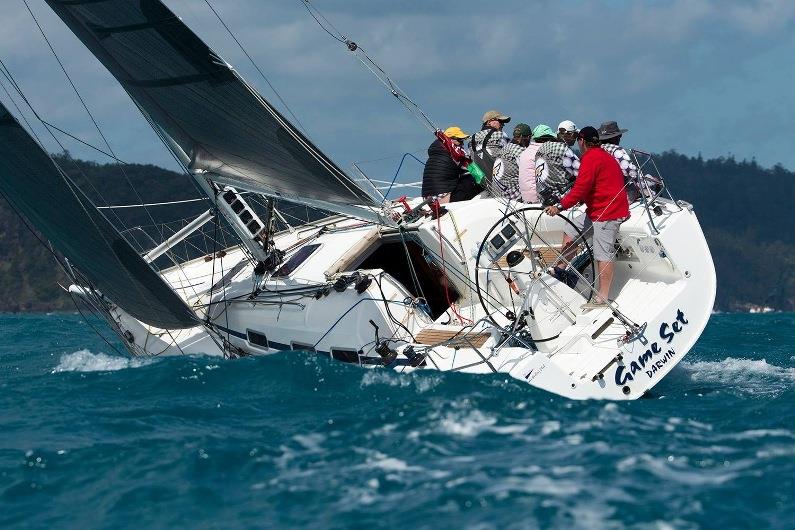 Before owning a couta boat, John Mulkearns raced in prestigious regattas like Hamilton Island Race Week on his Bavaria 38 Match, Gameset photo copyright LWYC taken at Lake Wellington Yacht Club and featuring the IRC class