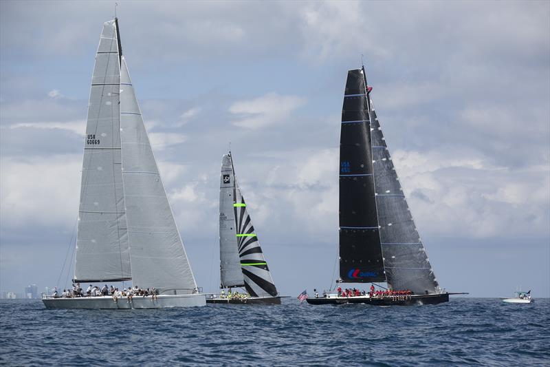 Fast guns on the starting line of the 2017 Pineapple Cup photo copyright Billy Black taken at Montego Bay Yacht Club and featuring the IRC class