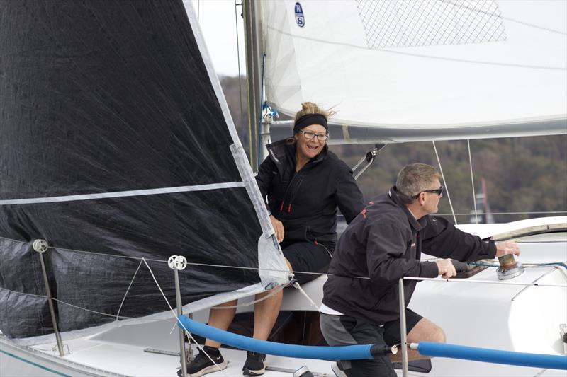 Smiles were the aim of the game - 2022 Mick Hole Winter Keelboat Regatta photo copyright Robert McClelland taken at Royal Prince Alfred Yacht Club and featuring the IRC class
