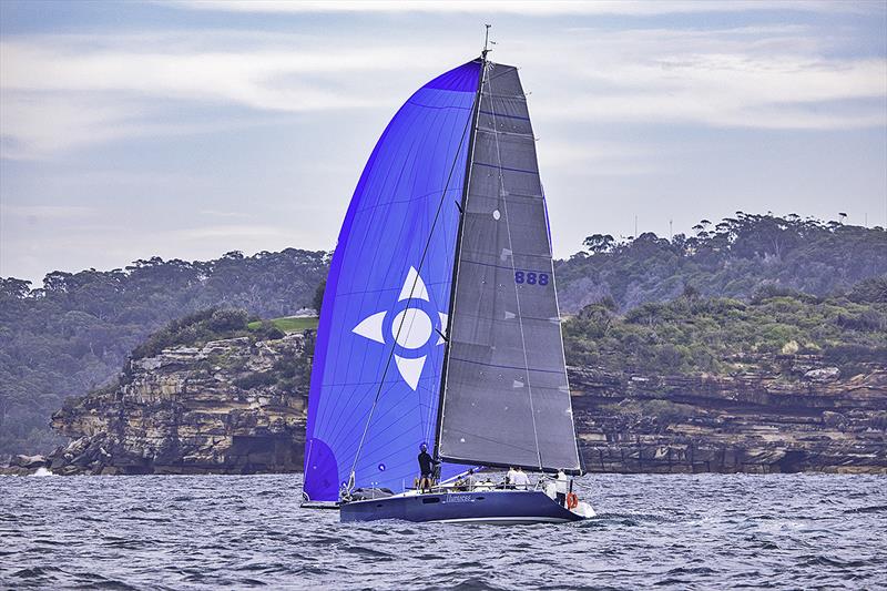 Huntress sailing in Sydney Harbour; Philip Grove is an advocate for MySail, having used it to find many of his race crew.  - photo © Benjamin Williams