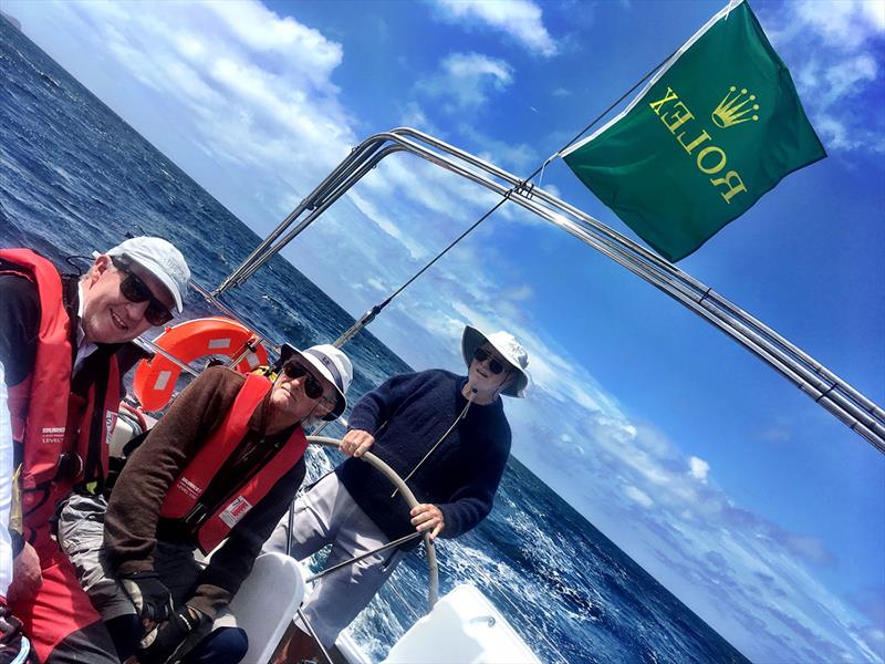 Bill Ratcliff at the helm of Takani - 2017 Rolex Sydney Hobart Yacht Race photo copyright Katrina Ratcliff taken at Cruising Yacht Club of Australia and featuring the IRC class