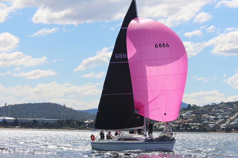 DSS Commodore Steve Chau's Young 88, Young Lion - 2018 Combined Clubs Summer Pennant Series photo copyright Peter Watson taken at Bellerive Yacht Club and featuring the IRC class