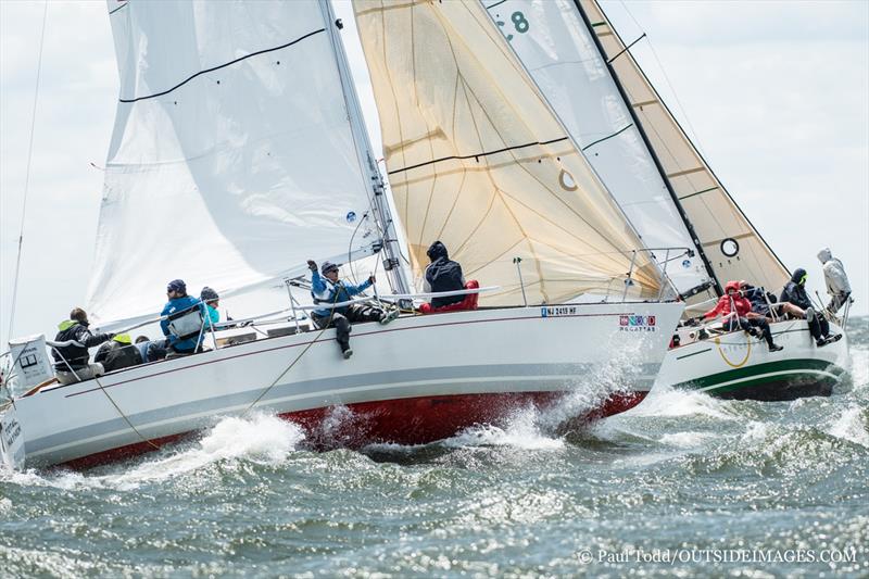 2017 Helly Hansen NOOD regatta. Sunday, the final day of racing with a great breeze and blue sky photo copyright Paul Todd / www.outsideimages.com taken at  and featuring the IRC class