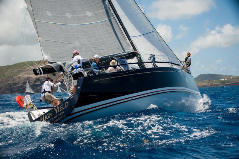 Hanns Ostmeier's Swan 45 High Yield (GER) - Antigua Bermuda Race - Day 1 photo copyright Ted Martin taken at Royal Bermuda Yacht Club and featuring the IRC class