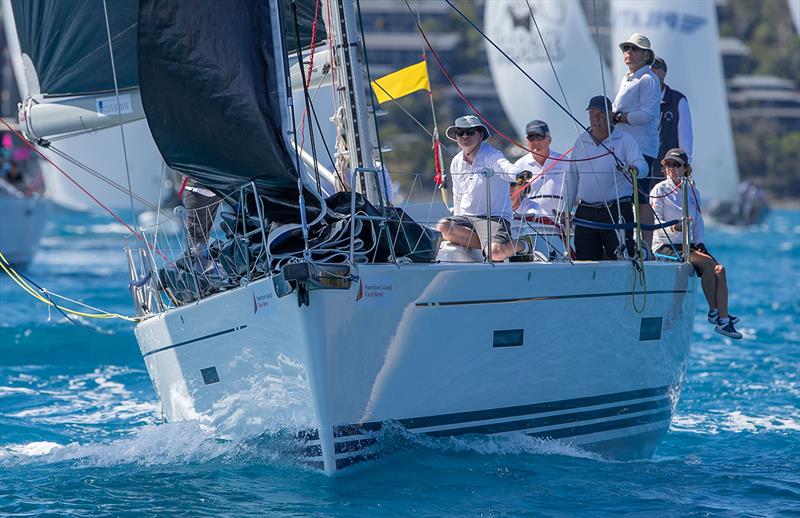 Downwind action in Dent Passage - Hamilton Island Race Week 2018 photo copyright Crosbie Lorimer taken at Hamilton Island Yacht Club and featuring the IRC class