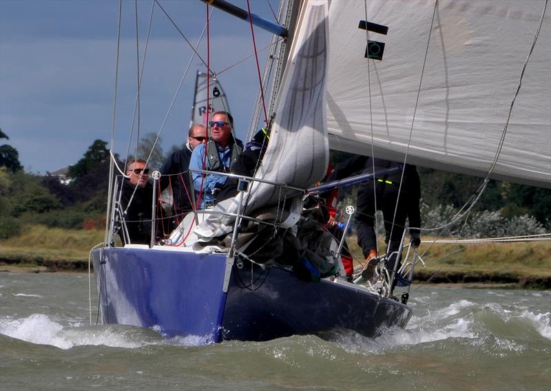 Burnham Week day 3 sees Double Trouble win the Watson Cup photo copyright Alan Hanna taken at Royal Corinthian Yacht Club, Burnham and featuring the IRC class