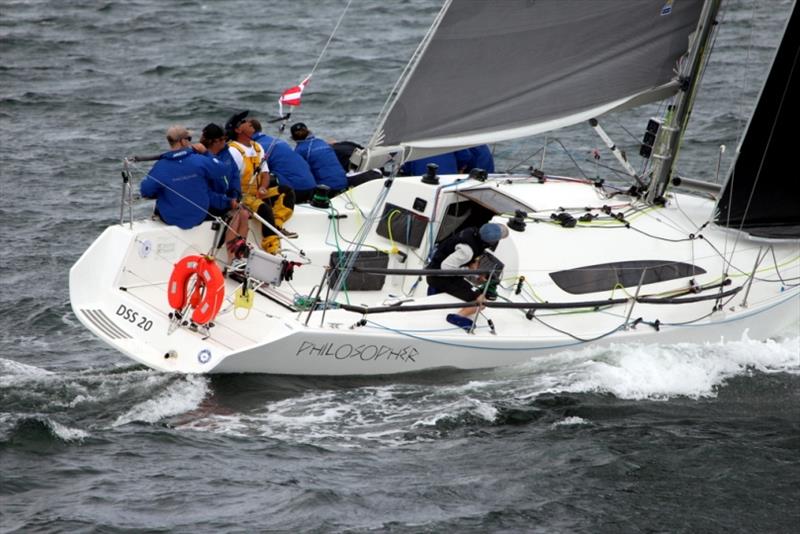 Philosopher had a great day in the Combined Clubs Inshore Series,  winning both races on IRC and AMS scoring photo copyright Peter Watson taken at  and featuring the IRC class
