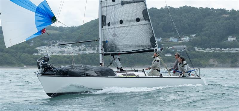 Katabatic in the New Quay Yacht Club Keelboat Regatta 2019 photo copyright Pete Thomas taken at New Quay Yacht Club and featuring the IRC class