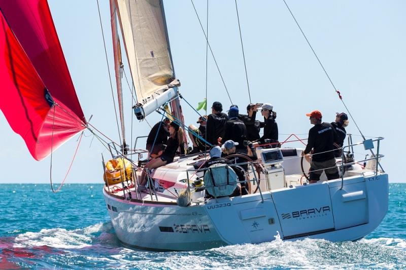 Brava scored her first Yellow Hat - SeaLink Magnetic Island Race Week, day 4 photo copyright Andrea Francolini / SMIRW taken at Townsville Yacht Club and featuring the IRC class