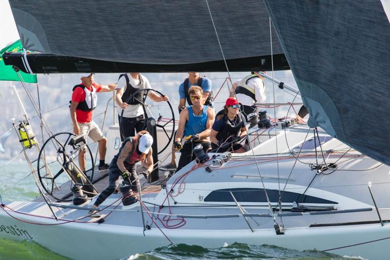 Crews focused to make the most of the wind during Friday's sole race - 2019 Rolex Big Boat Series photo copyright Rolex / Sharon Green taken at St. Francis Yacht Club and featuring the IRC class