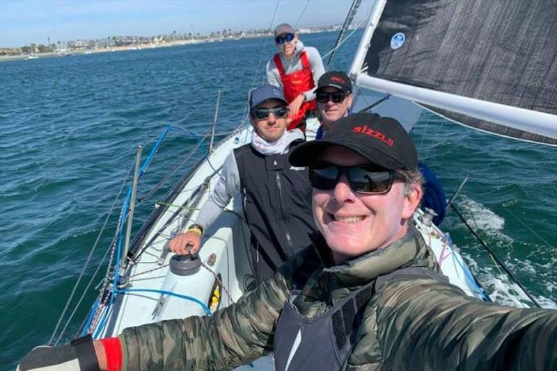 2020 Puerto Vallarta Race, day 1 photo copyright Mark Albertazzi taken at San Diego Yacht Club and featuring the IRC class