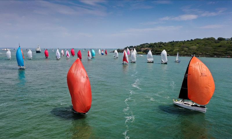 One hundred and twenty five boats started the 230 nautical-mile RORC Myth of Malham Race photo copyright Paul Wyeth / RORC taken at Royal Ocean Racing Club and featuring the IRC class