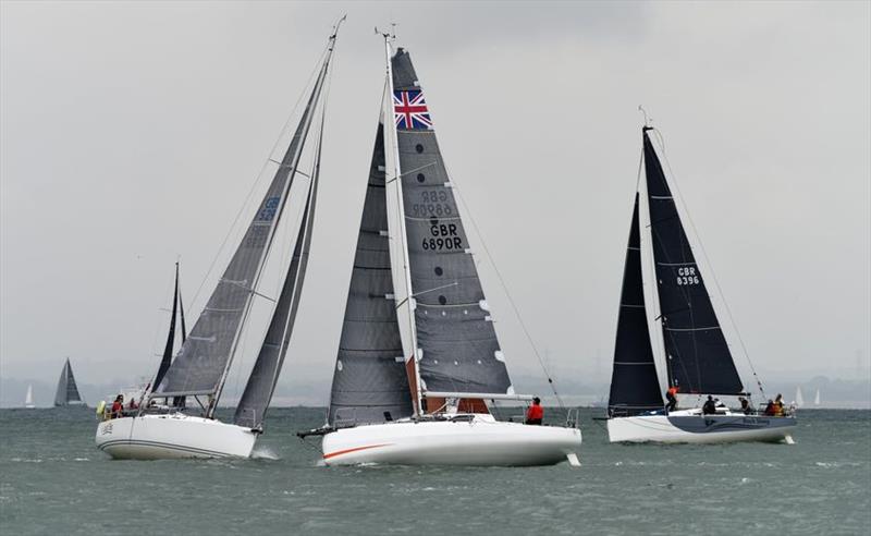 Gentoo during race 5 of the UK Double Handed Offshore Series photo copyright John Green taken at  and featuring the IRC class