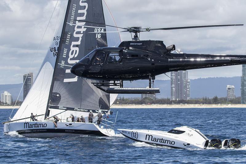 Everyone gets involved as Maritimo 11 sets sail for the 2021 Sydney Hobart Race photo copyright Maritimo taken at  and featuring the IRC class
