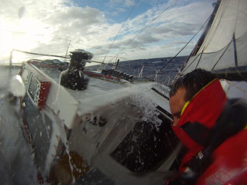 Seasickness poses major problems when sailing and can become a big risk factor photo copyright Global Solo Challenge taken at  and featuring the IRC class