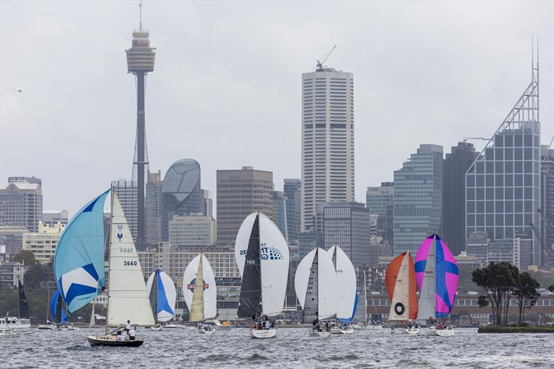PHS classes on their Harbour course on day 1 of the 2022 Sydney Harbour Regatta photo copyright Andrea Francolini / MHYC taken at Middle Harbour Yacht Club and featuring the IRC class