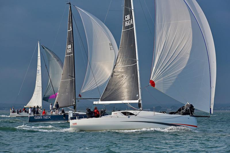 Jim & Ellie Driver racing Sun Fast 3300 Chilli Pepper - 2022 RORC Morgan Cup Race photo copyright Rick Tomlinson / RORC taken at Royal Ocean Racing Club and featuring the IRC class