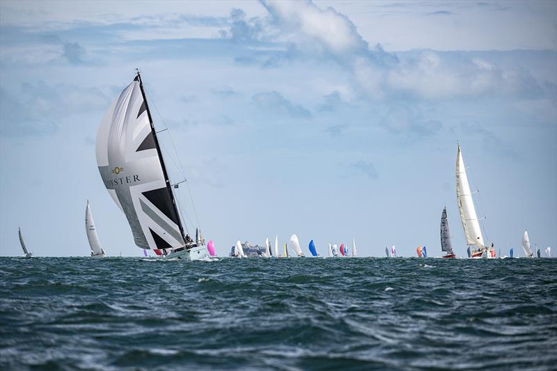 Oyster 495 - Round the Island Race  photo copyright Martin Allen / PWpictures.com taken at  and featuring the IRC class