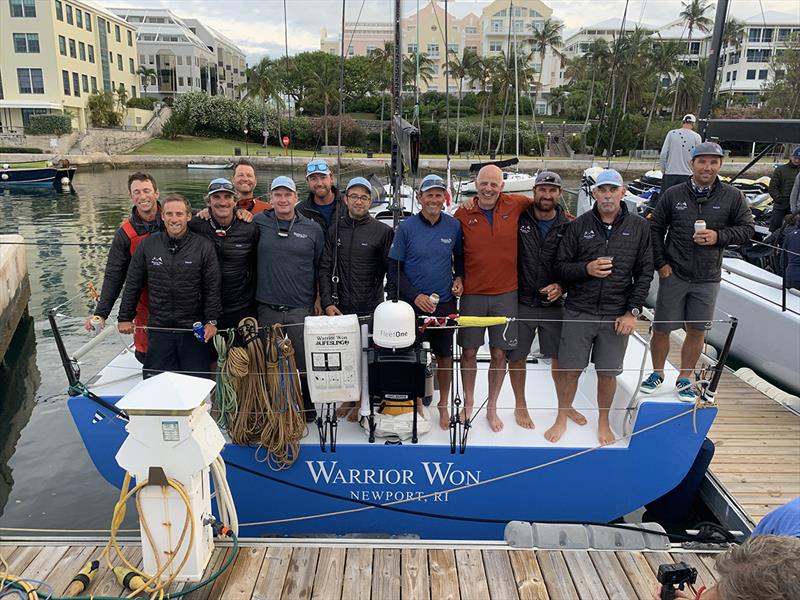 Warrior Won after the Bermuda Race photo copyright Newport to Bermuda Race taken at Ida Lewis Yacht Club and featuring the IRC class