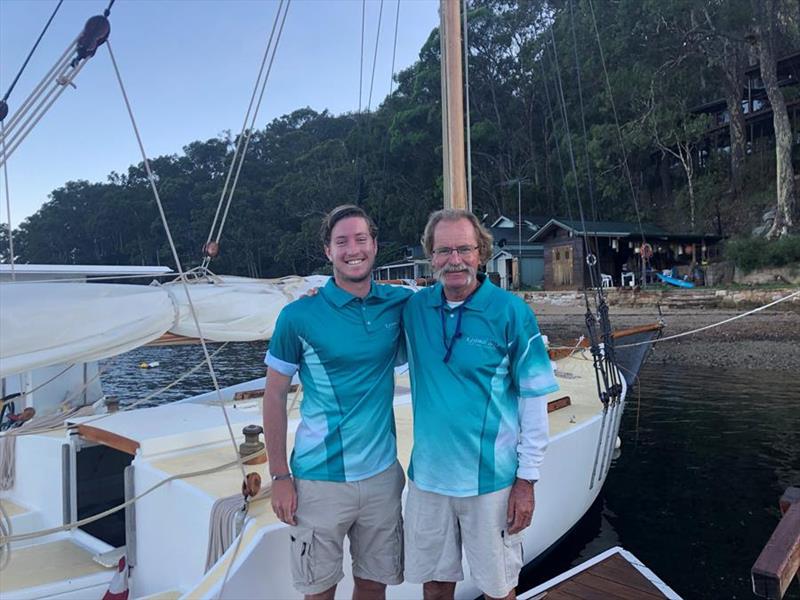 Ollie (L) and Michael (R) Bell will take on the 2022 Rolex Sydney Hobart aboard Minnie photo copyright Cruising Yacht Club of Australia taken at Cruising Yacht Club of Australia and featuring the IRC class