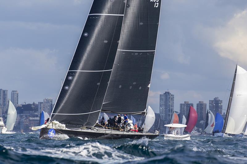 The start of the 2019 Noakes Sydney Gold Coast photo copyright Andrea Francolini taken at Cruising Yacht Club of Australia and featuring the IRC class