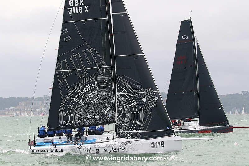 Richard Mille - Cowes Week day 2 photo copyright Ingrid Abery / www.ingridabery.com taken at Cowes Combined Clubs and featuring the IRC class