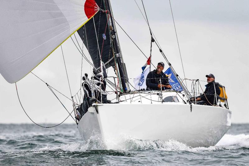 Richard Palmer's JPK 1010 Jangada, racing Two-Handed with Rupert Holmes is the overall winner of the Sevenstar Round Britain & Ireland Race photo copyright James Tomlinson / RORC taken at Royal Ocean Racing Club and featuring the IRC class