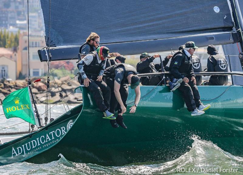 Adjudicator on day 1 of the Rolex Big Boat Series in San Francisco photo copyright Daniel Forster / Rolex taken at St. Francis Yacht Club and featuring the IRC class