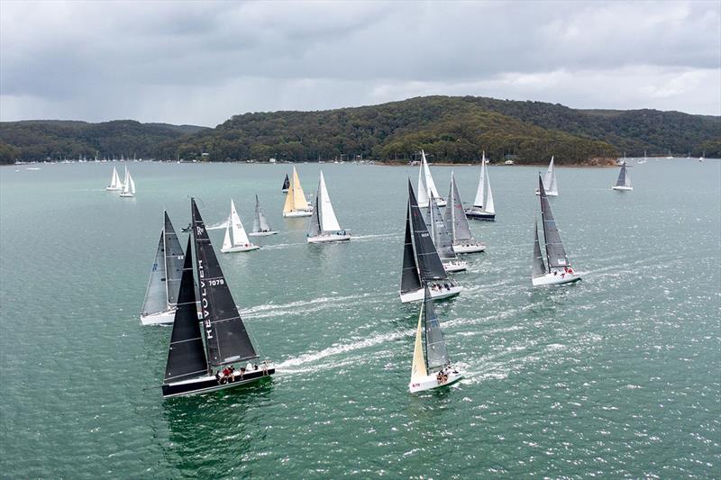 2021 Pittwater Regatta inshore fleet photo copyright RPAYC media taken at Royal Prince Alfred Yacht Club and featuring the IRC class