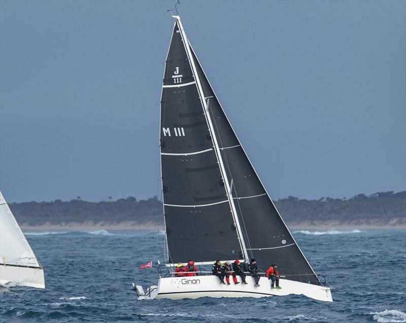Ginan placed second overall - Rudder Cup photo copyright A Diillon taken at Ocean Racing Club of Victoria and featuring the IRC class