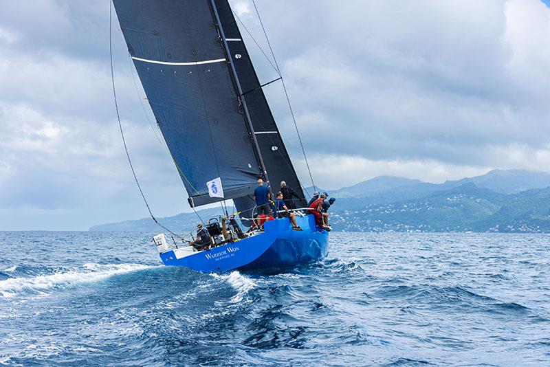 Chris Sheehan's PAC52 (USA) Warrior Won arrives victorious in Grenada - RORC Transatlantic Race photo copyright Arthur Daniel / RORC taken at Royal Ocean Racing Club and featuring the IRC class