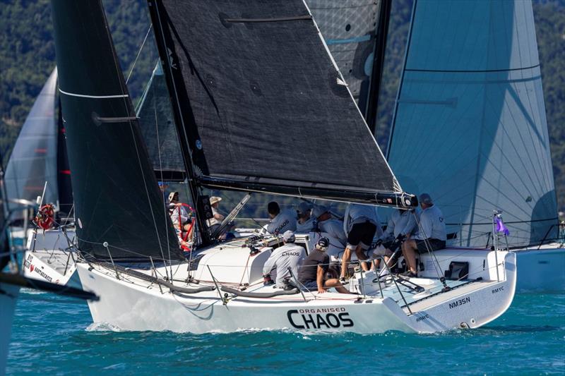 Startline 'chaos' during Airlie Beach Race Week - photo © Andrea Francolini / ABRW