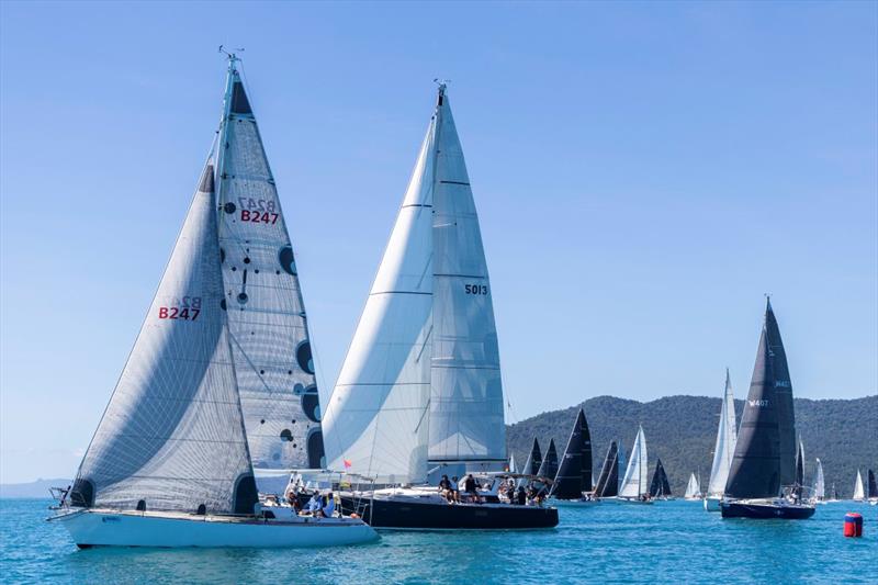 Flat water slow motion but it's still serious racing - Jeanneau and 74 Islands Airlie Beach Race Week, Day 6 - photo © Andrea Francolini / ABRW
