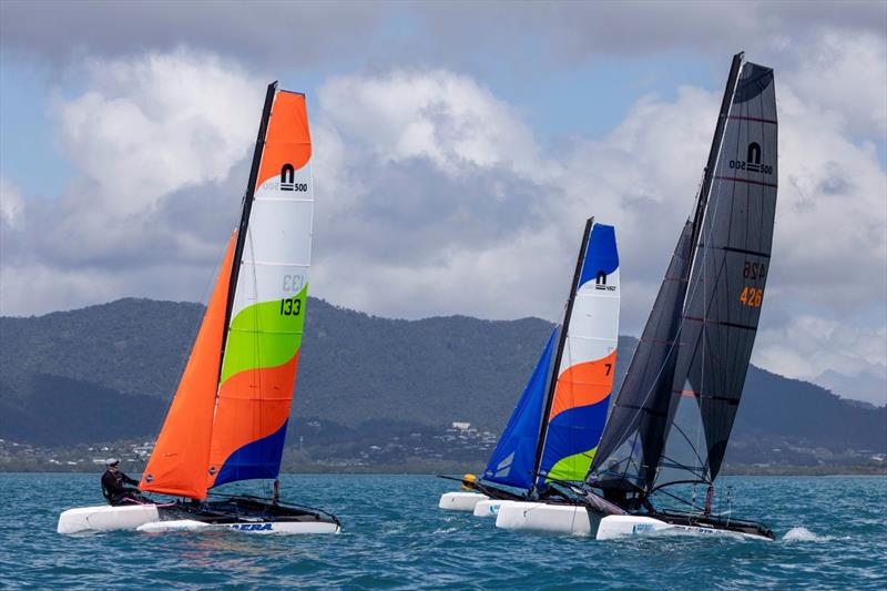 Nacra action - Jeanneau and 74 Islands Airlie Beach Race Week, Day 6 - photo © Andrea Francolini / ABRW
