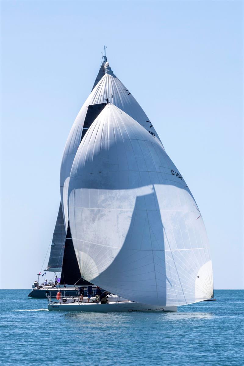 Barracuda keeping company with the big boys - Jeanneau and 74 Islands Airlie Beach Race Week, Day 6 - photo © Andrea Francolini / ABRW