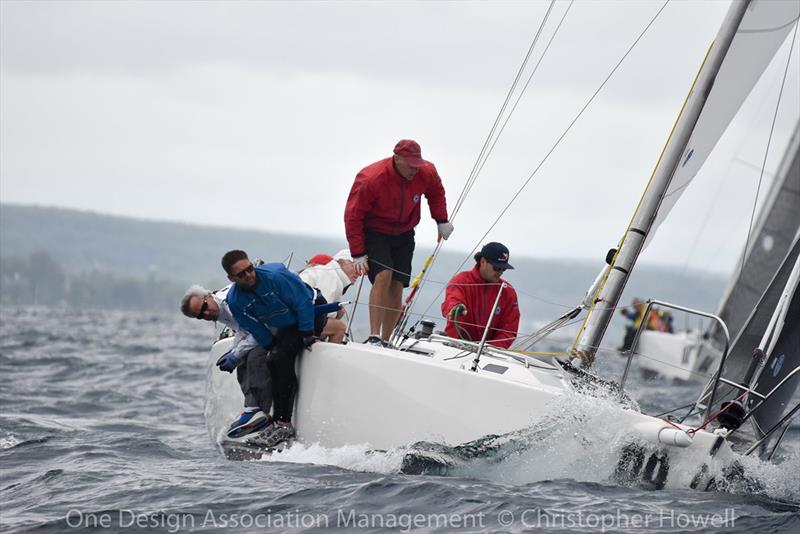 2018 J/105 North American Championship - Day 2 photo copyright Christopher Howell taken at Little Traverse Yacht Club and featuring the J105 class