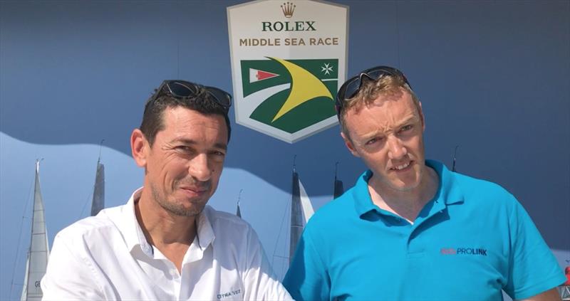 Otra Vez: Sean and Brian photo copyright Louay Habib taken at Royal Malta Yacht Club and featuring the J/122 class