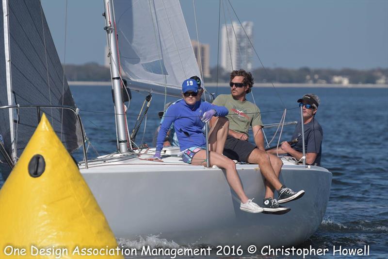 J/24 Midwinter Championship day 2 photo copyright Christopher Howell taken at Davis Island Yacht Club and featuring the J/24 class