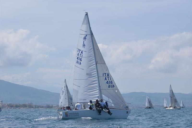 Day 3 - J/24 European Championship at Patras, Greece photo copyright Christopher Howell taken at  and featuring the J/24 class
