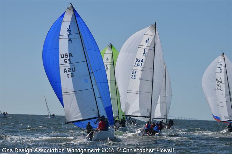J70 Midwinter Championship day 1 photo copyright Christopher Howell taken at St. Petersburg Yacht Club, Florida and featuring the J70 class
